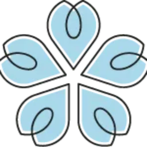 Blue Blossom Surveys Ltd floral emblem.